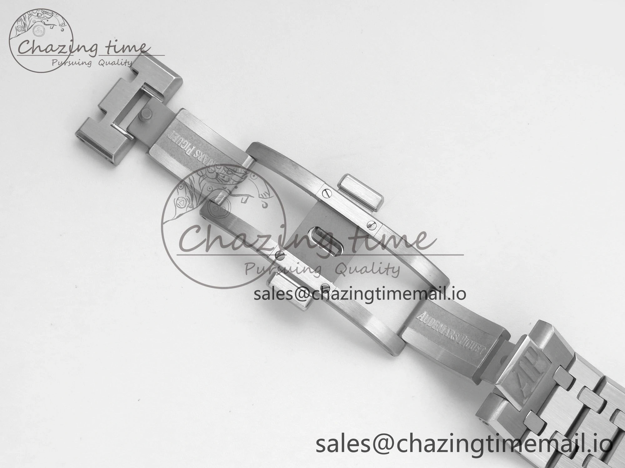 Royal Oak 41mm 15510 SS RSF 1:1 Best Edition Silver Dial on SS Bracelet SA4302 Super Clone UrbanChic 4222