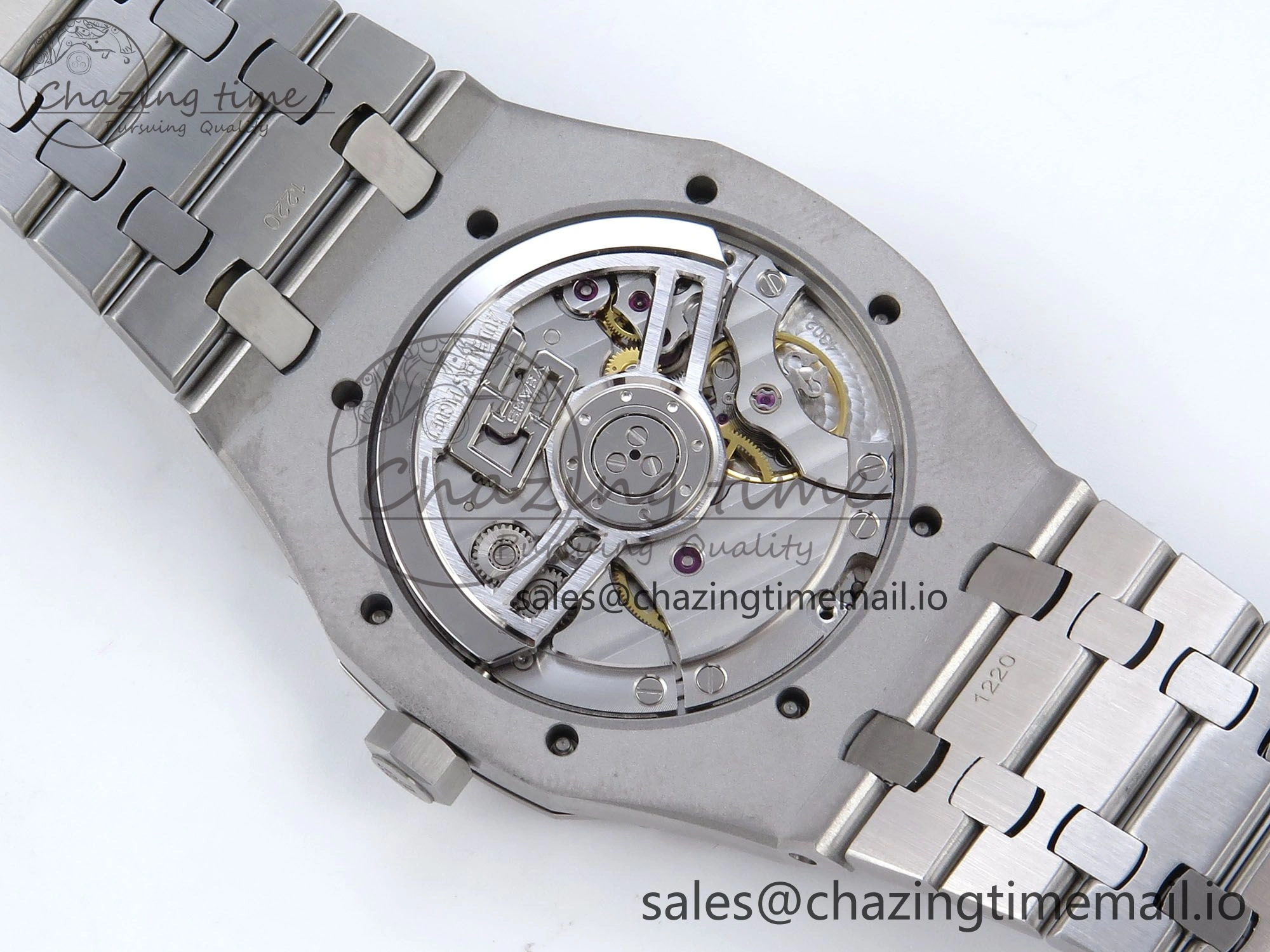 Royal Oak 41mm 15510 SS TKF 1:1 Best Edition Gray Dial on SS Bracelet SA4302 Super Clone FastDry 4316