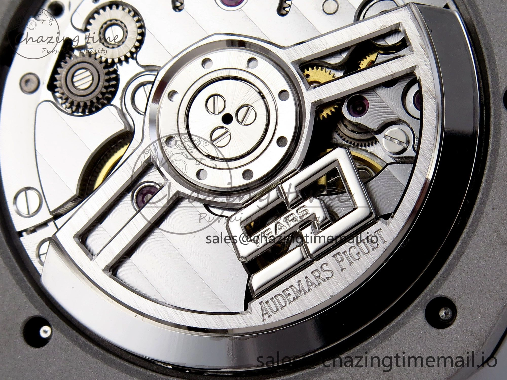 Royal Oak 41mm 15510 SS TKF 1:1 Best Edition Gray Dial on SS Bracelet SA4302 Super Clone FastDry 4316