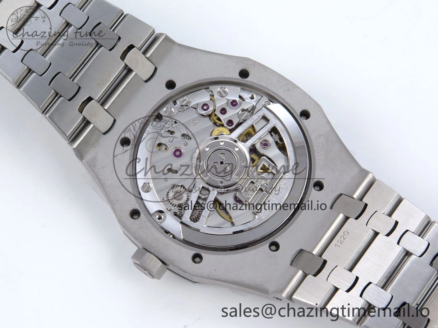 Royal Oak 41mm 15510 SS TKF 1:1 Best Edition Green Dial on SS Bracelet SA4302 Super Clone Attractive 4311