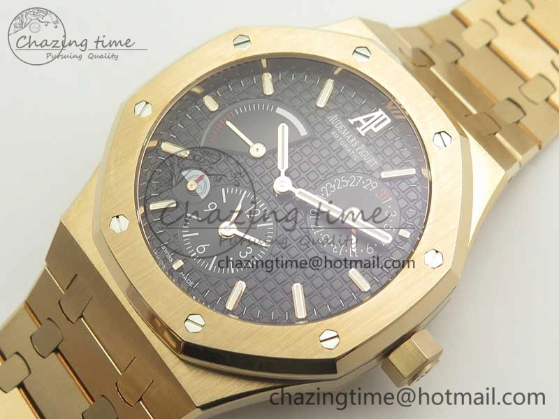 Royal Oak 41mm 26120 RG TWA Best Edition Black Dial on RG Bracelet A GoodFit 4918