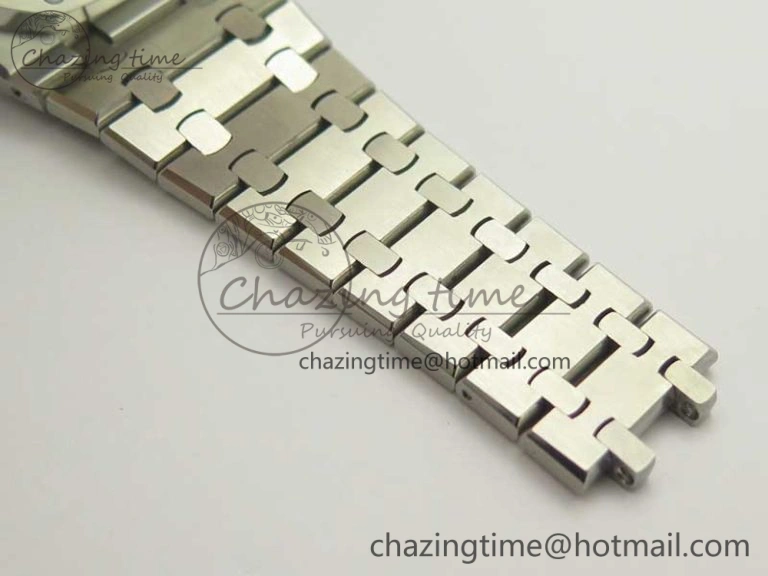 Neat Royal Oak 41mm 26120 SS TWA Best Edition Black Dial on SS Bracelet A 4936