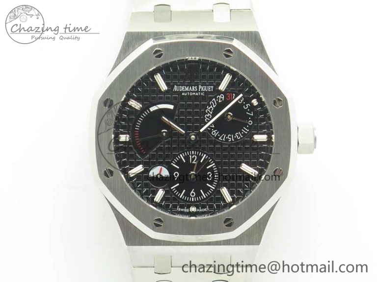 Neat Royal Oak 41mm 26120 SS TWA Best Edition Black Dial on SS Bracelet A 4936