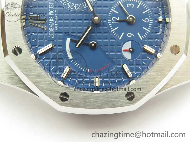 Premium Royal Oak 41mm 26120 SS TWA Best Edition Blue Dial on SS Bracelet A 4935