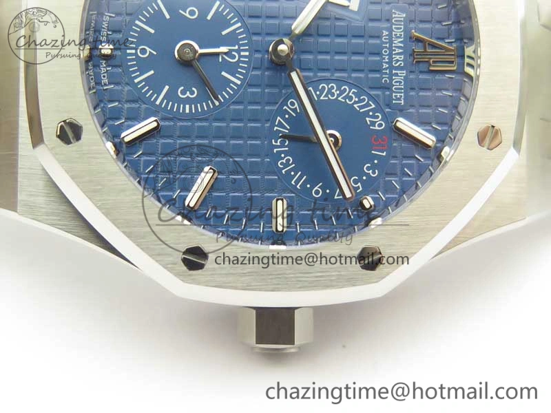 Premium Royal Oak 41mm 26120 SS TWA Best Edition Blue Dial on SS Bracelet A 4935