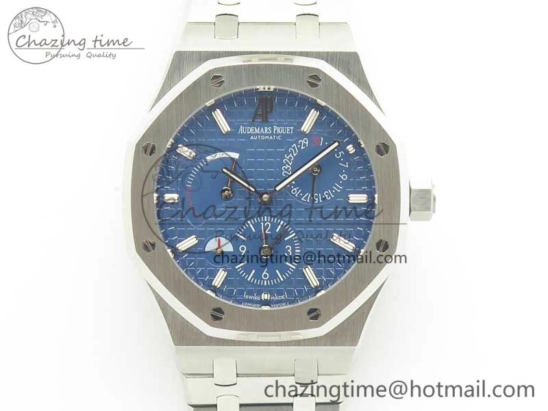 Premium Royal Oak 41mm 26120 SS TWA Best Edition Blue Dial on SS Bracelet A 4935