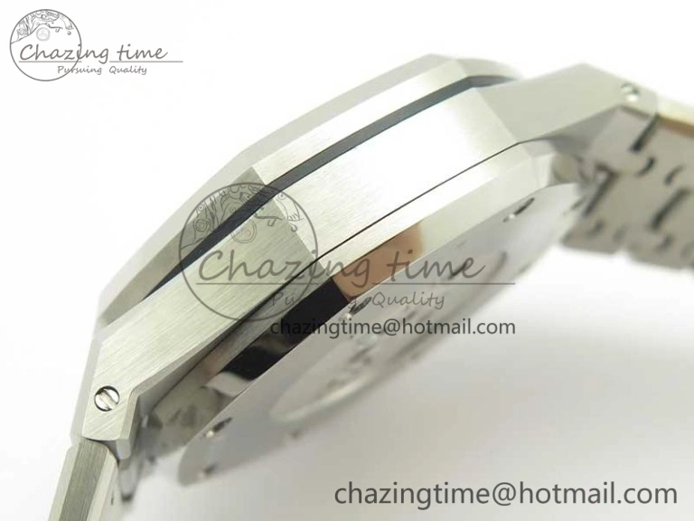 Royal Oak 41mm 26120 SS TWA Best Edition White Dial on SS Bracelet A WrinkleFree 4937
