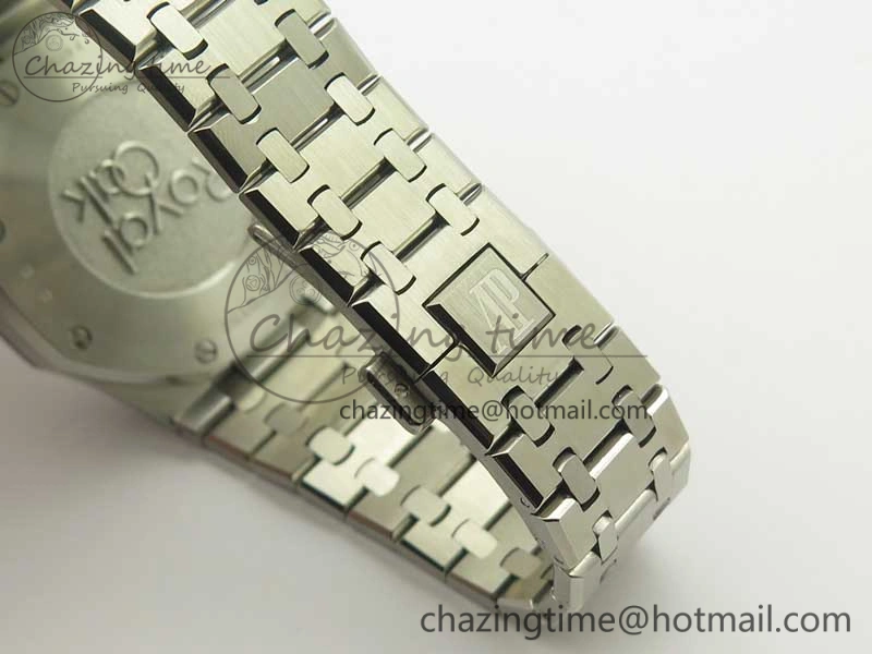 Royal Oak 41mm 26120 SS TWA Best Edition White Dial on SS Bracelet A WrinkleFree 4937