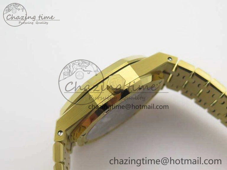 Neat Royal Oak 41mm 26518 Tourbillon YG Best Edition Skeleton Dial On YG Bracelet A 4977