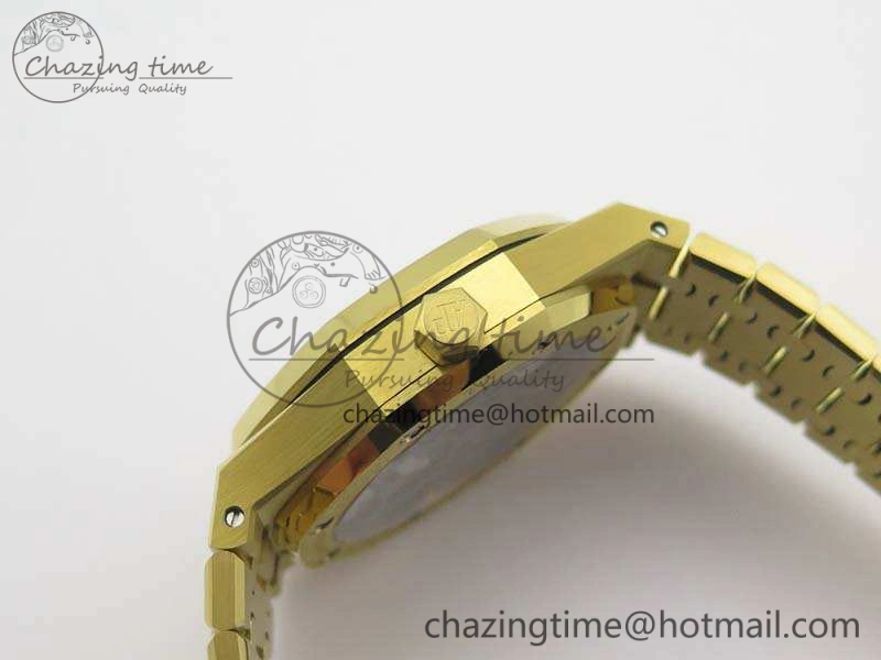 Neat Royal Oak 41mm 26518 Tourbillon YG Best Edition Skeleton Dial On YG Bracelet A 4977