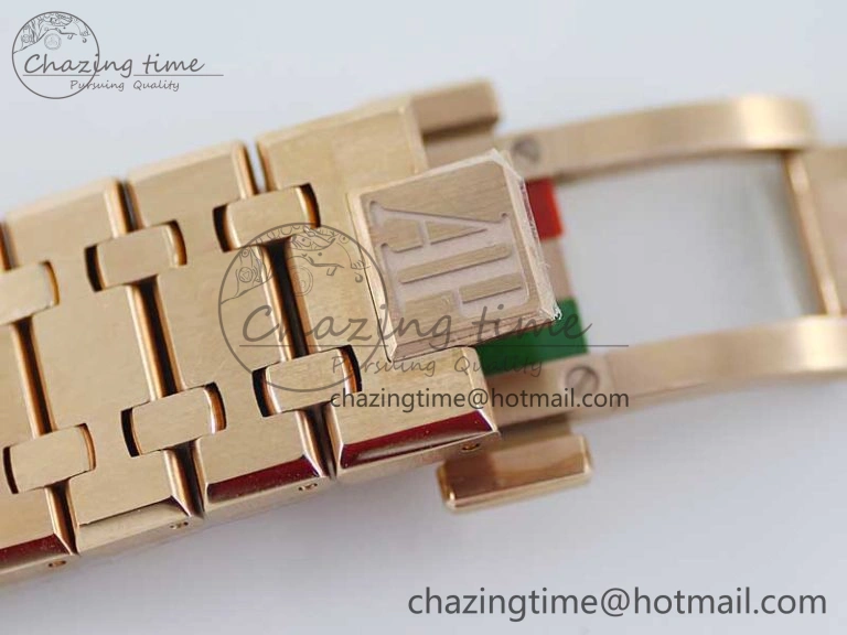 Colorful Royal Oak 41mm Complicated 26574 RG APSF1:1 Best Edition RG Dial on RG Bracelet A 4803