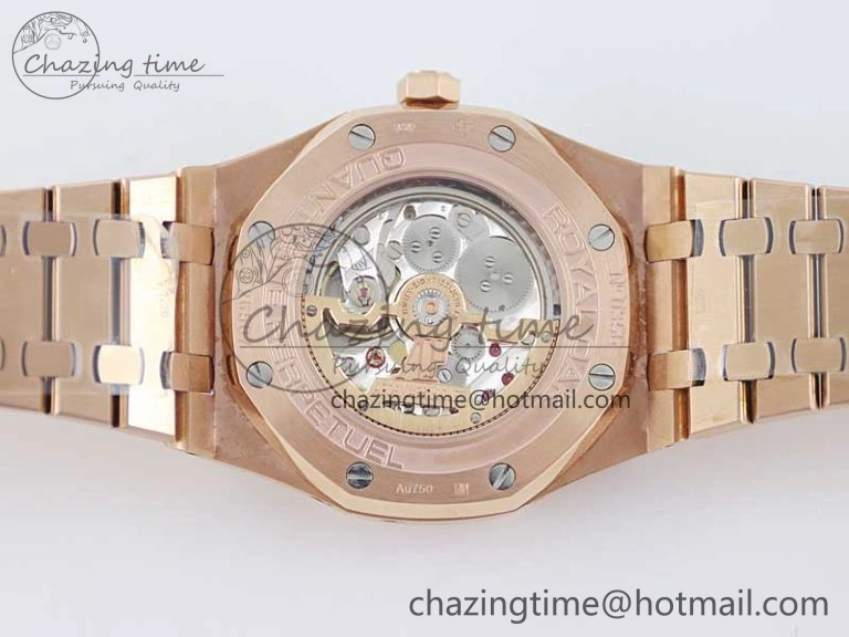 Colorful Royal Oak 41mm Complicated 26574 RG APSF1:1 Best Edition RG Dial on RG Bracelet A 4803