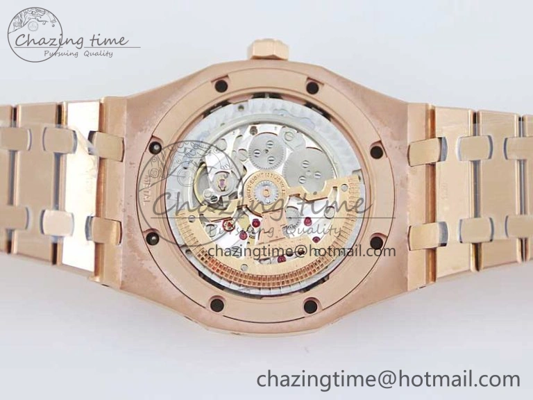 Colorful Royal Oak 41mm Complicated 26574 RG APSF1:1 Best Edition RG Dial on RG Bracelet A 4803
