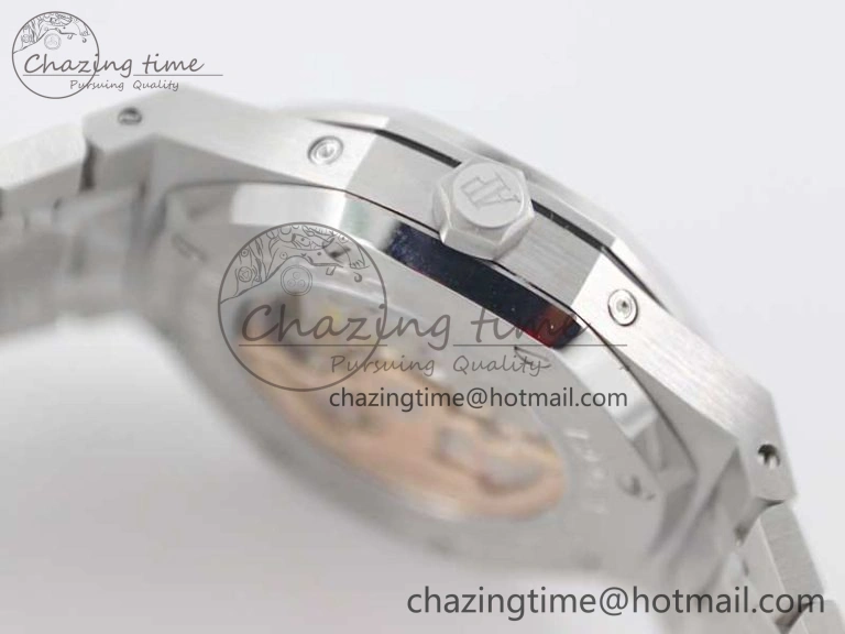 Classic Royal Oak 41mm Complicated 26574 SS APSF1:1 Best Edition Green Dial on SS Bracelet A 4796