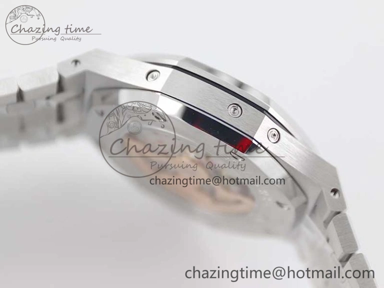 Supportive Royal Oak 41mm Complicated 26574 SS APSF1:1 Best Edition Ice Blue Dial on SS Bracelet A 4793
