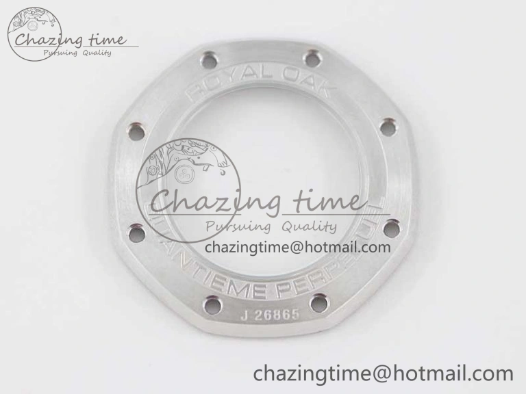 Supportive Royal Oak 41mm Complicated 26574 SS APSF1:1 Best Edition Ice Blue Dial on SS Bracelet A 4793