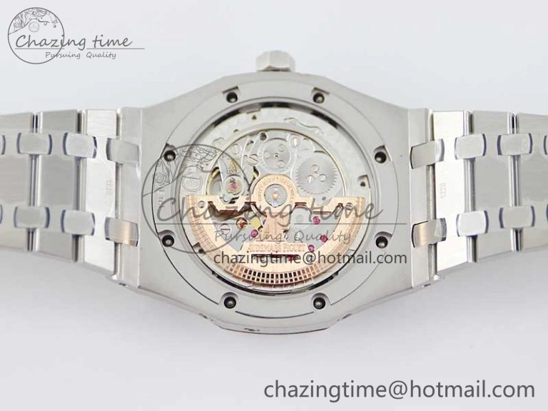 Supportive Royal Oak 41mm Complicated 26574 SS APSF1:1 Best Edition Ice Blue Dial on SS Bracelet A 4793