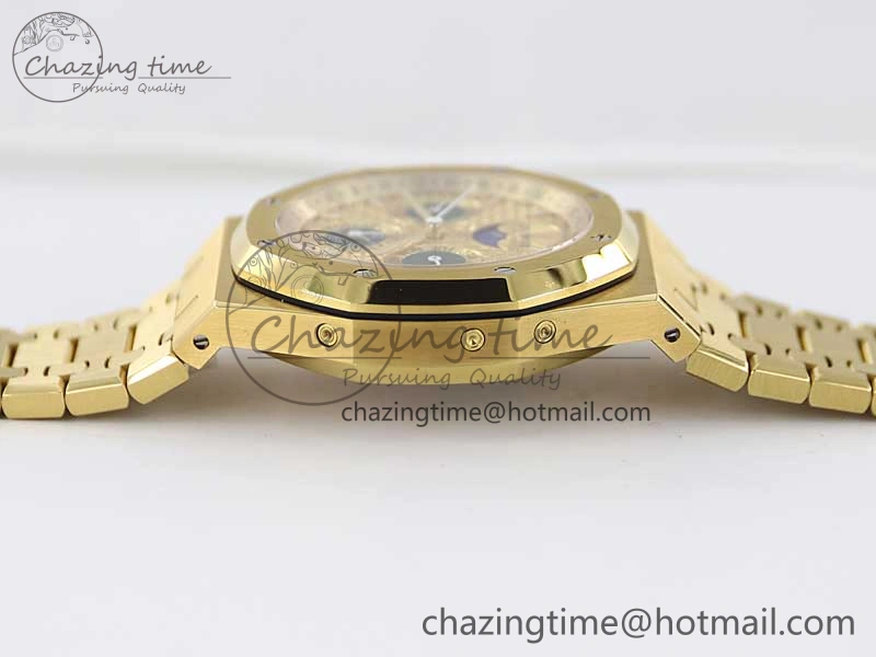 UrbanChic Royal Oak 41mm Complicated 26574 YG APSF1:1 Best Edition YG Dial on YG Bracelet A 4806