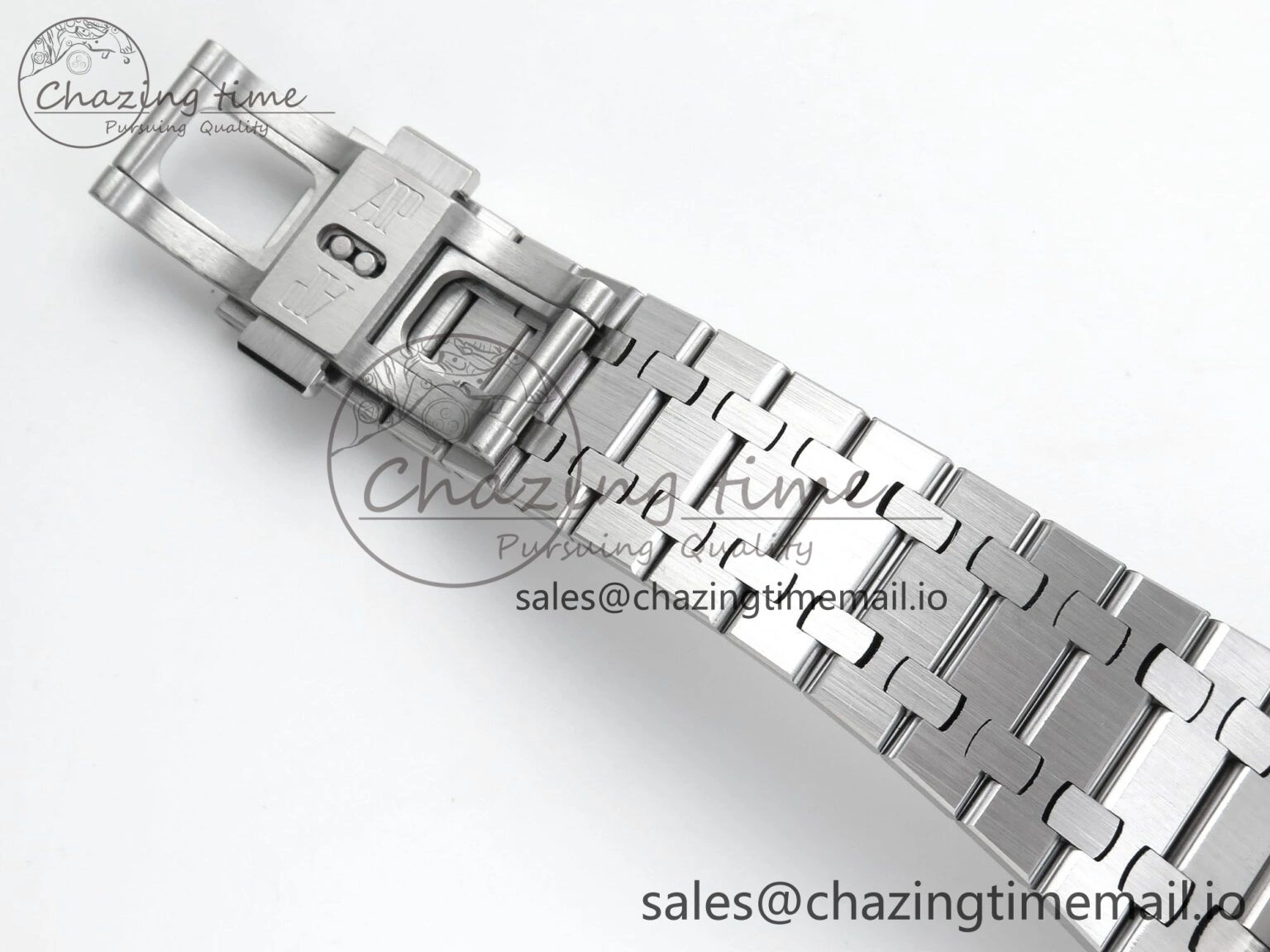 Functional Royal Oak 41mm Frosted 15407 SS THBF 1:1 Best Edition Skeleton Dial on SS Bracelet SA 4299