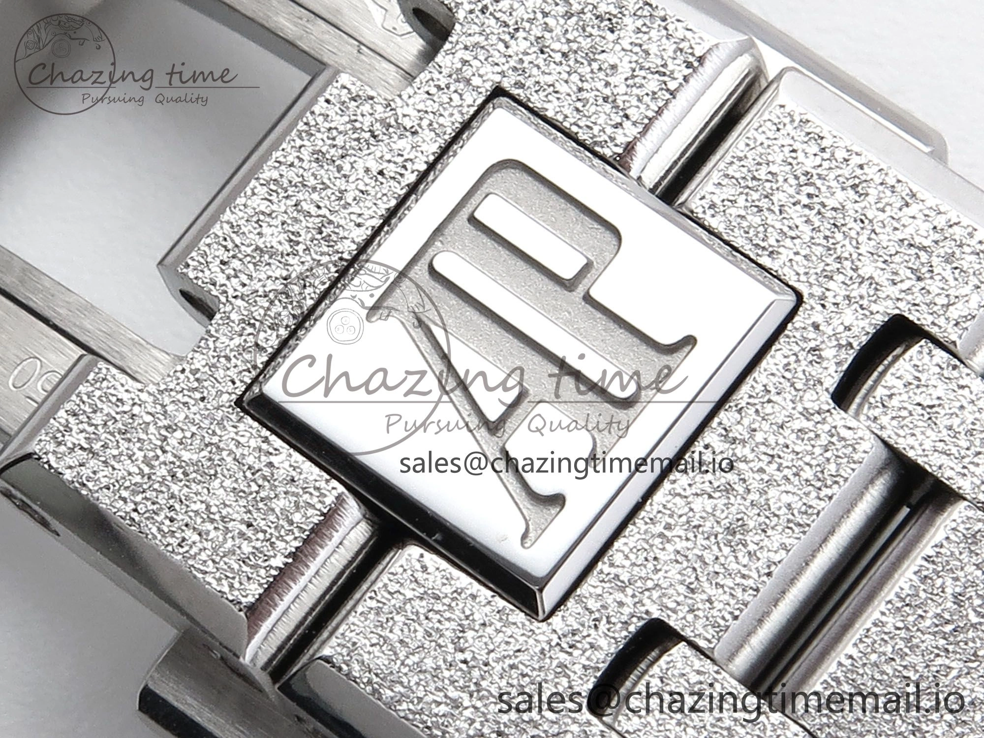 Functional Royal Oak 41mm Frosted 15407 SS THBF 1:1 Best Edition Skeleton Dial on SS Bracelet SA 4299