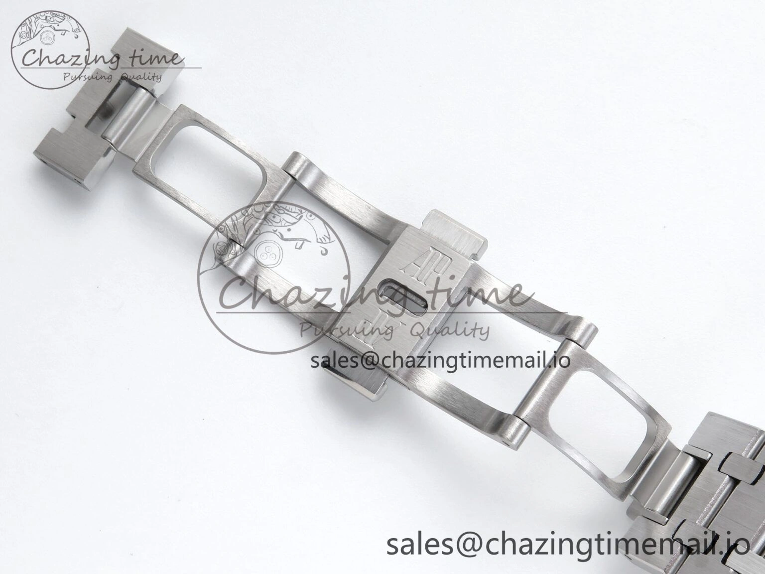 Functional Royal Oak 41mm Frosted 15407 SS THBF 1:1 Best Edition Skeleton Dial on SS Bracelet SA 4299