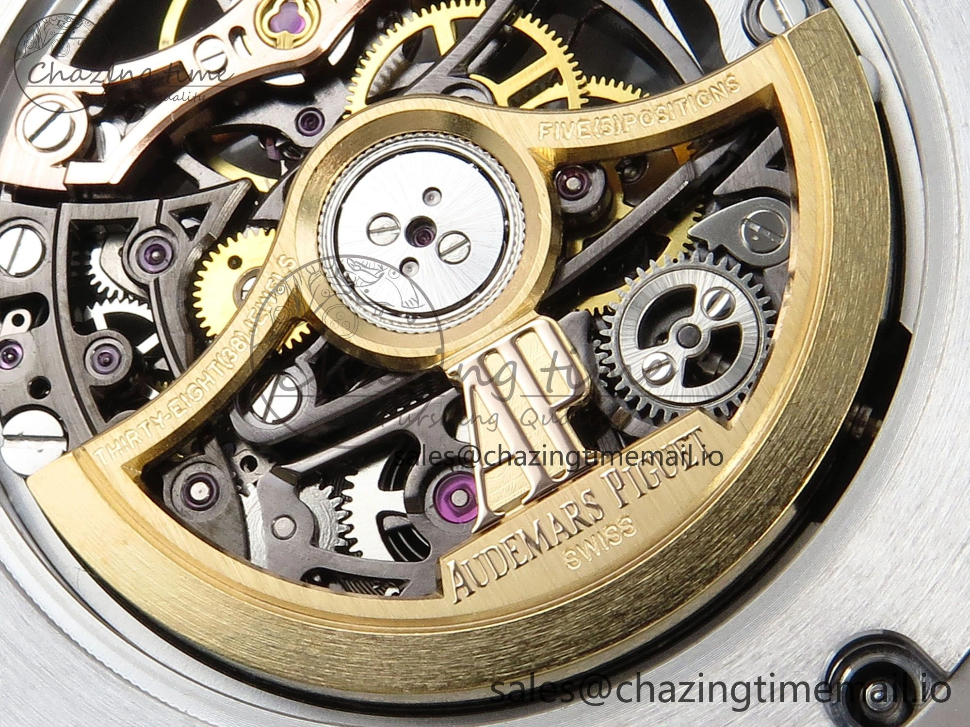 Functional Royal Oak 41mm Frosted 15407 SS THBF 1:1 Best Edition Skeleton Dial on SS Bracelet SA 4299