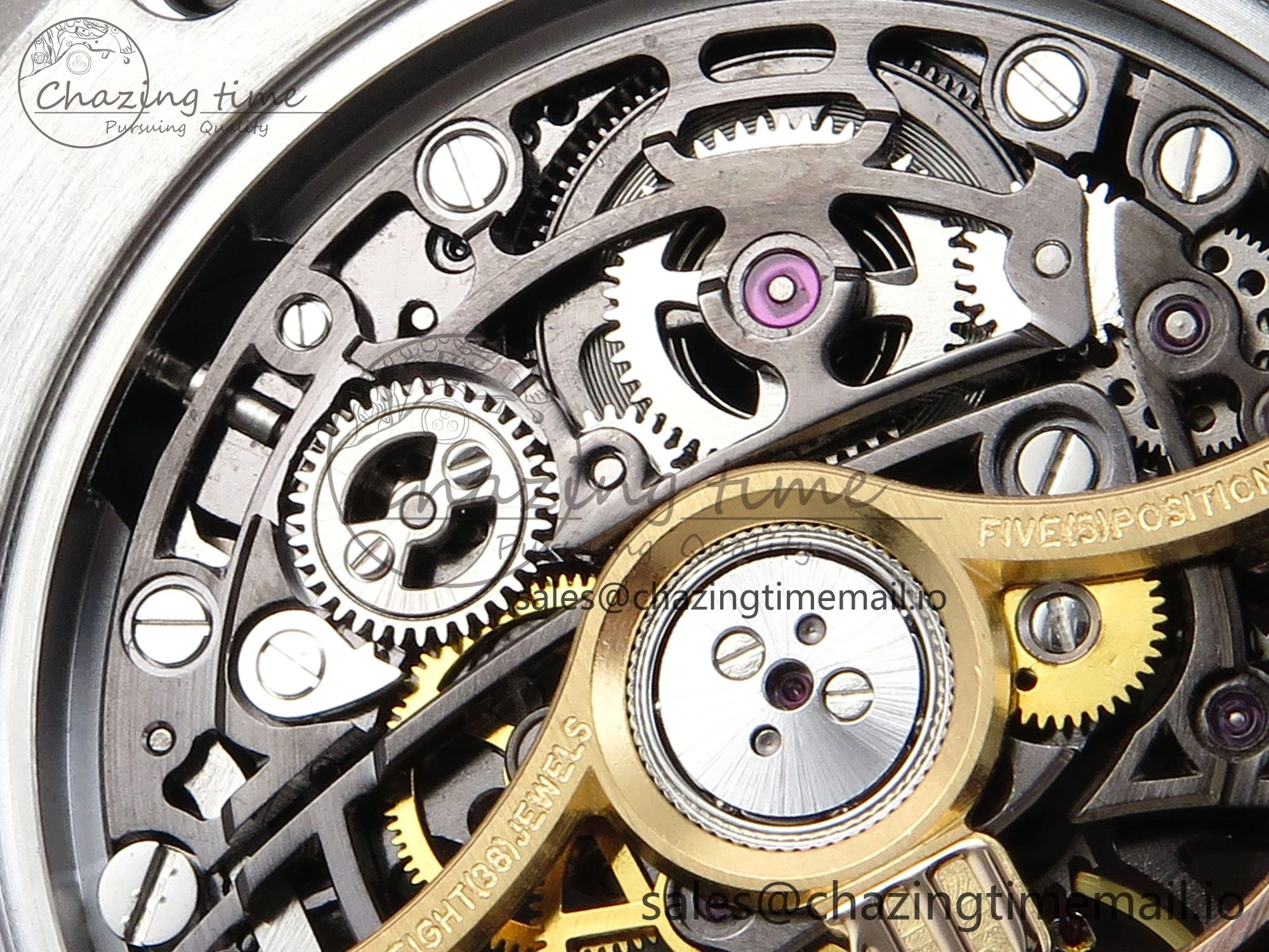 Functional Royal Oak 41mm Frosted 15407 SS THBF 1:1 Best Edition Skeleton Dial on SS Bracelet SA 4299