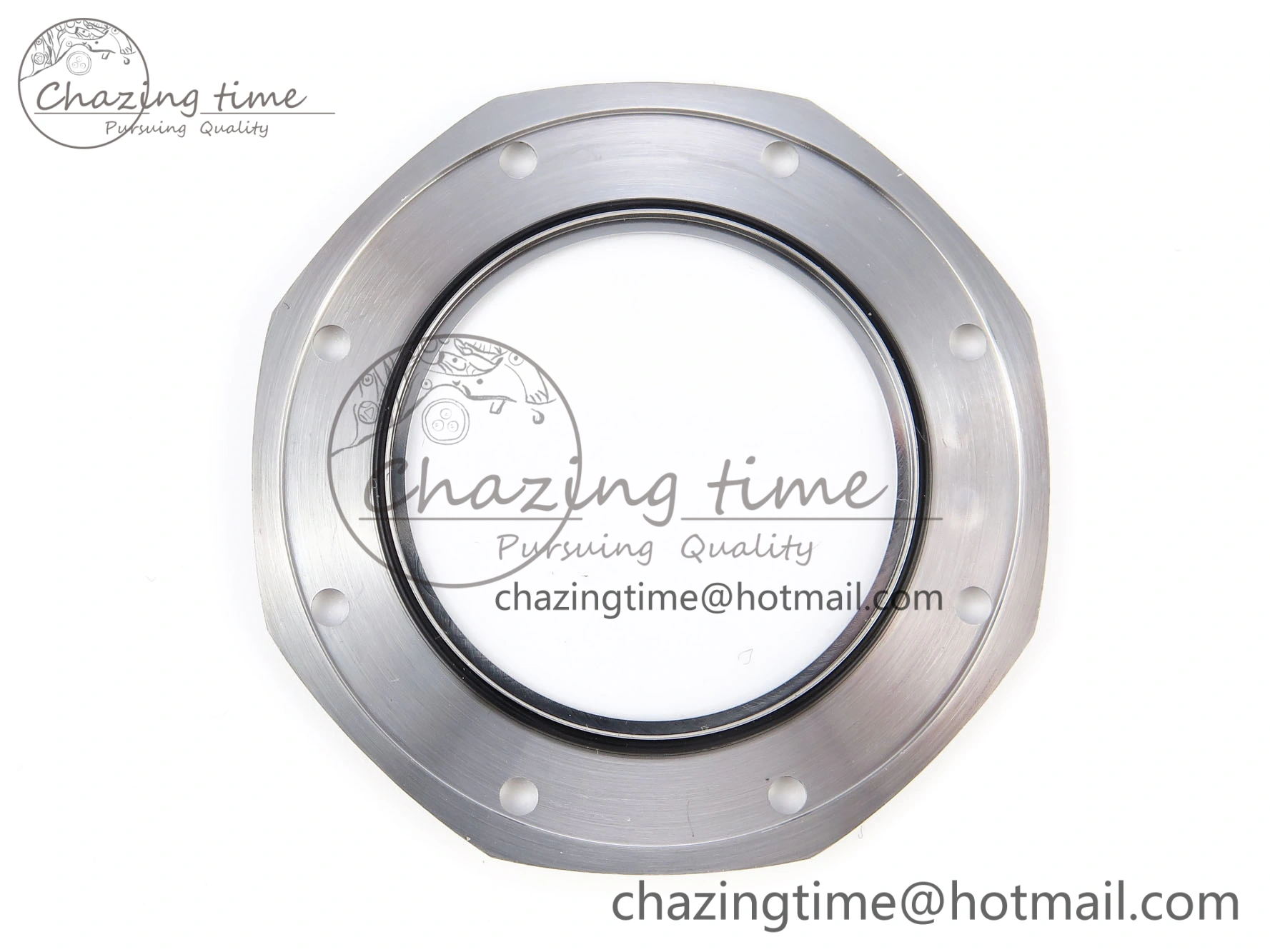 Stretchable Royal Oak 41mm Frosted SS APSF 1:1 Best Edition Black Textured Dial on SS Bracelet SA3120 Super Clone 4574