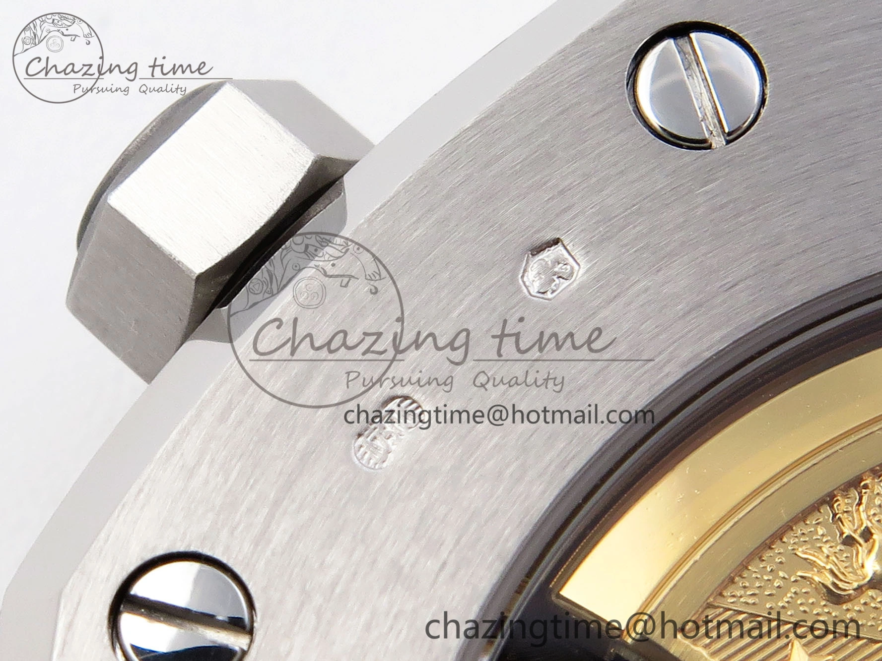 Colorful Royal Oak 41mm Frosted SS APSF 1:1 Best Edition Blue Textured Dial on SS Bracelet SA3120 Super Clone 4573