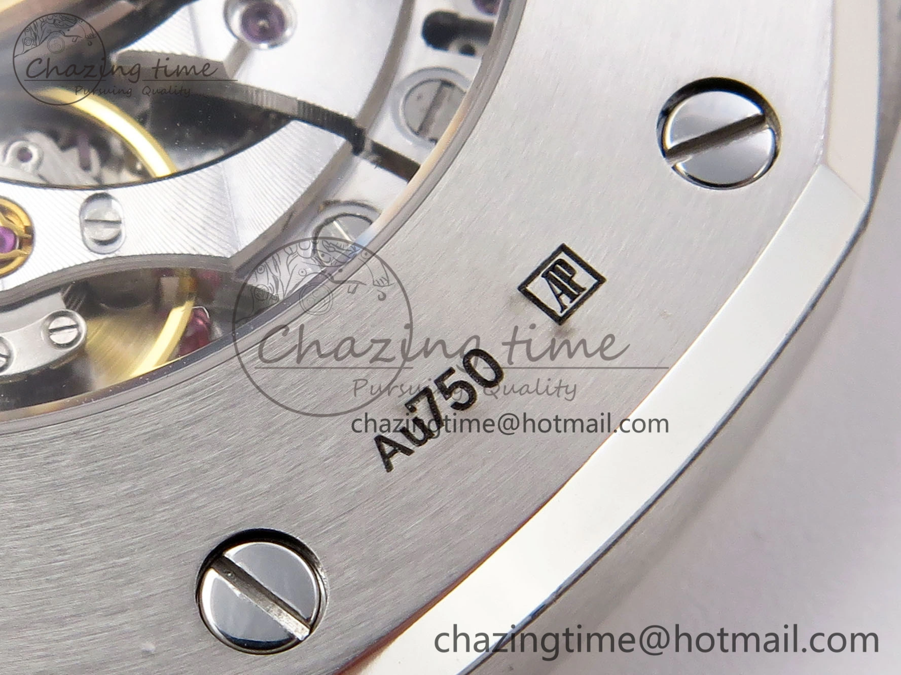 Colorful Royal Oak 41mm Frosted SS APSF 1:1 Best Edition Blue Textured Dial on SS Bracelet SA3120 Super Clone 4573