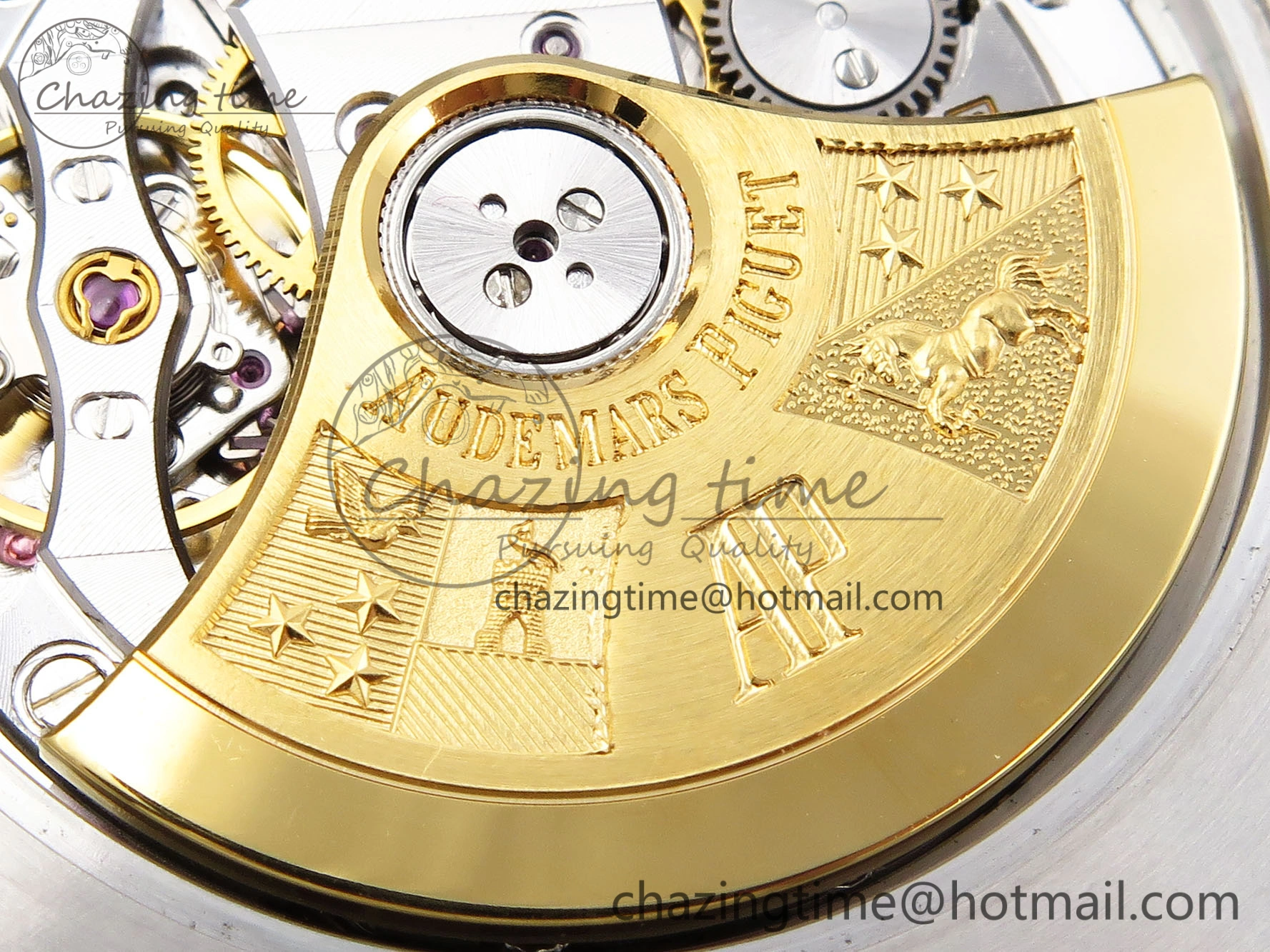 Colorful Royal Oak 41mm Frosted SS APSF 1:1 Best Edition Blue Textured Dial on SS Bracelet SA3120 Super Clone 4573