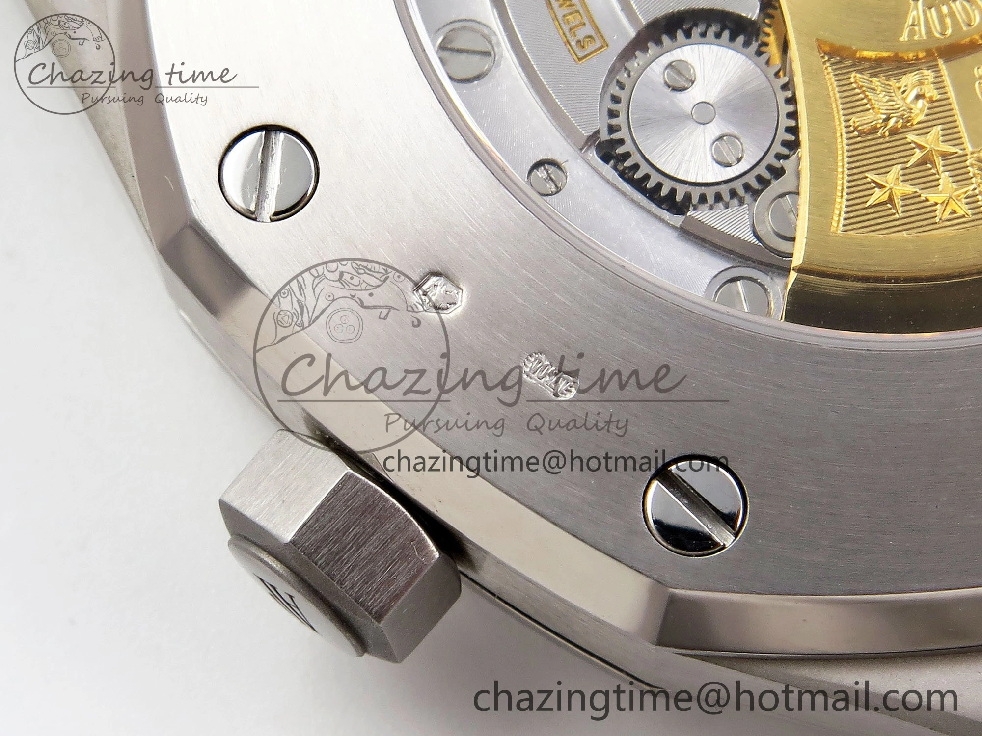 Flexible Royal Oak 41mm Frosted SS APSF 1:1 Best Edition Blue Textured Dial on SS Bracelet SA3120 Super Clone 4440