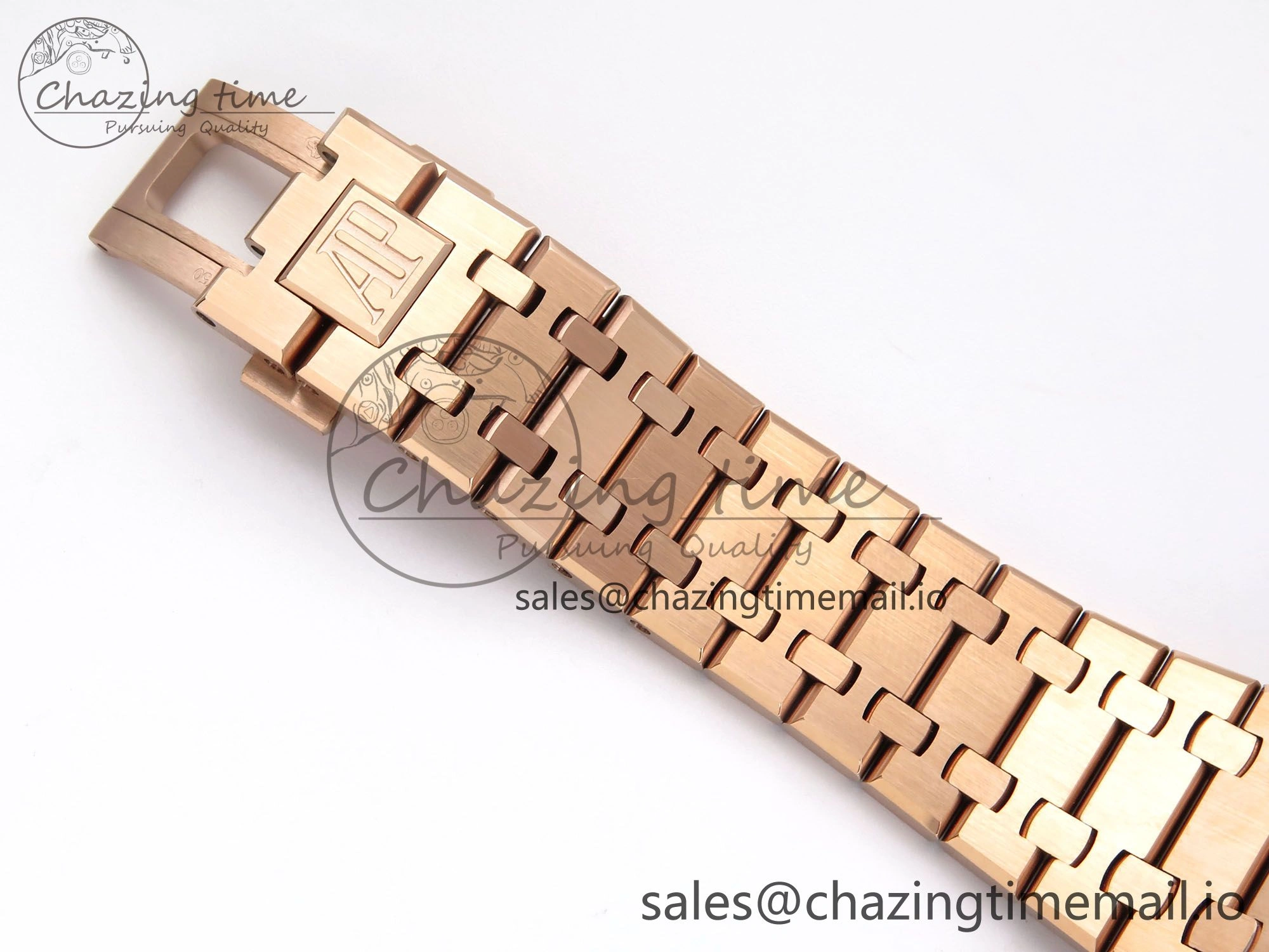 Tailored Royal Oak 41mm Openworked 15407 RG THBF 1:1 Best Edition on RG Bracelet SA3132 V 4377