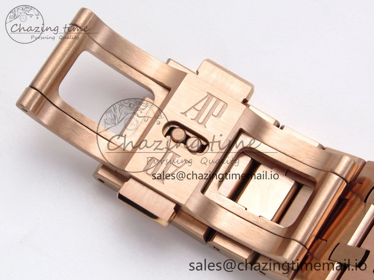Tailored Royal Oak 41mm Openworked 15407 RG THBF 1:1 Best Edition on RG Bracelet SA3132 V 4377