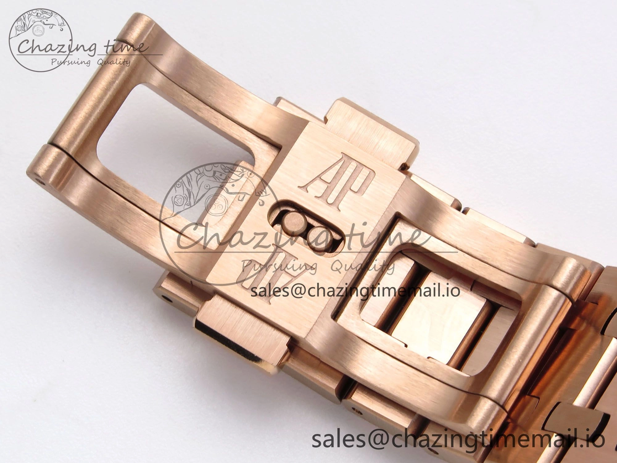 Tailored Royal Oak 41mm Openworked 15407 RG THBF 1:1 Best Edition on RG Bracelet SA3132 V 4377