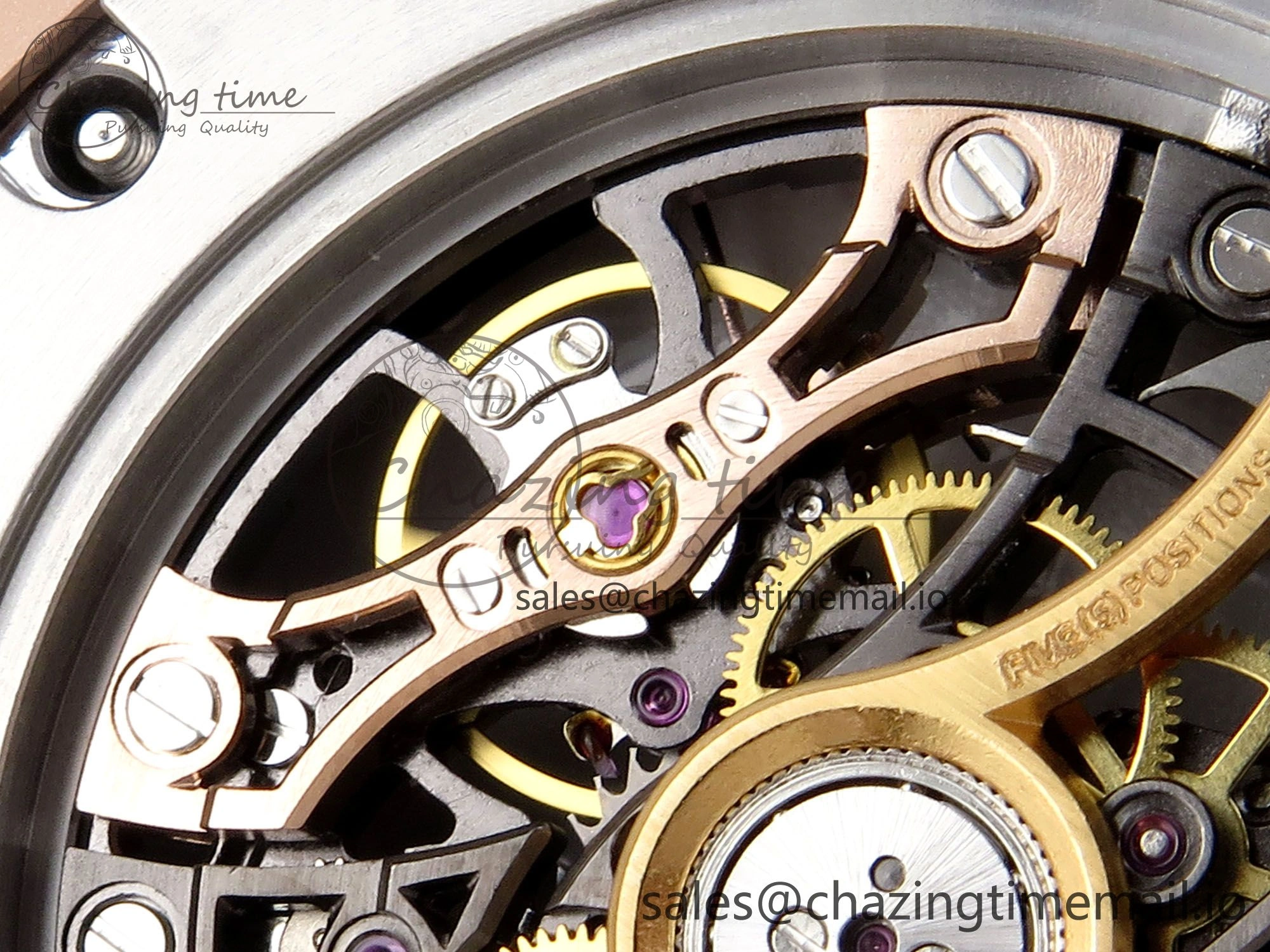 Tailored Royal Oak 41mm Openworked 15407 RG THBF 1:1 Best Edition on RG Bracelet SA3132 V 4377