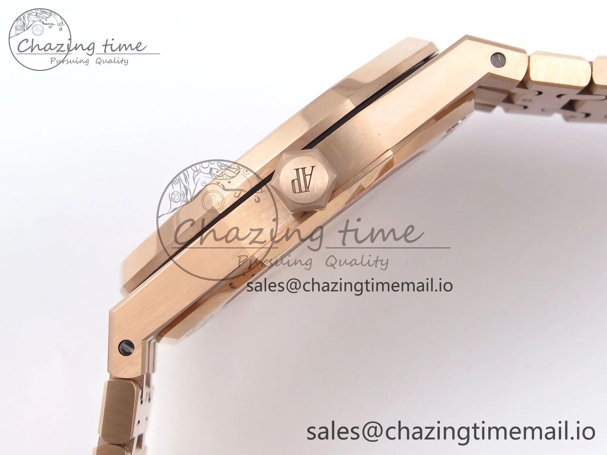Tailored Royal Oak 41mm Openworked 15407 RG THBF 1:1 Best Edition on RG Bracelet SA3132 V 4377