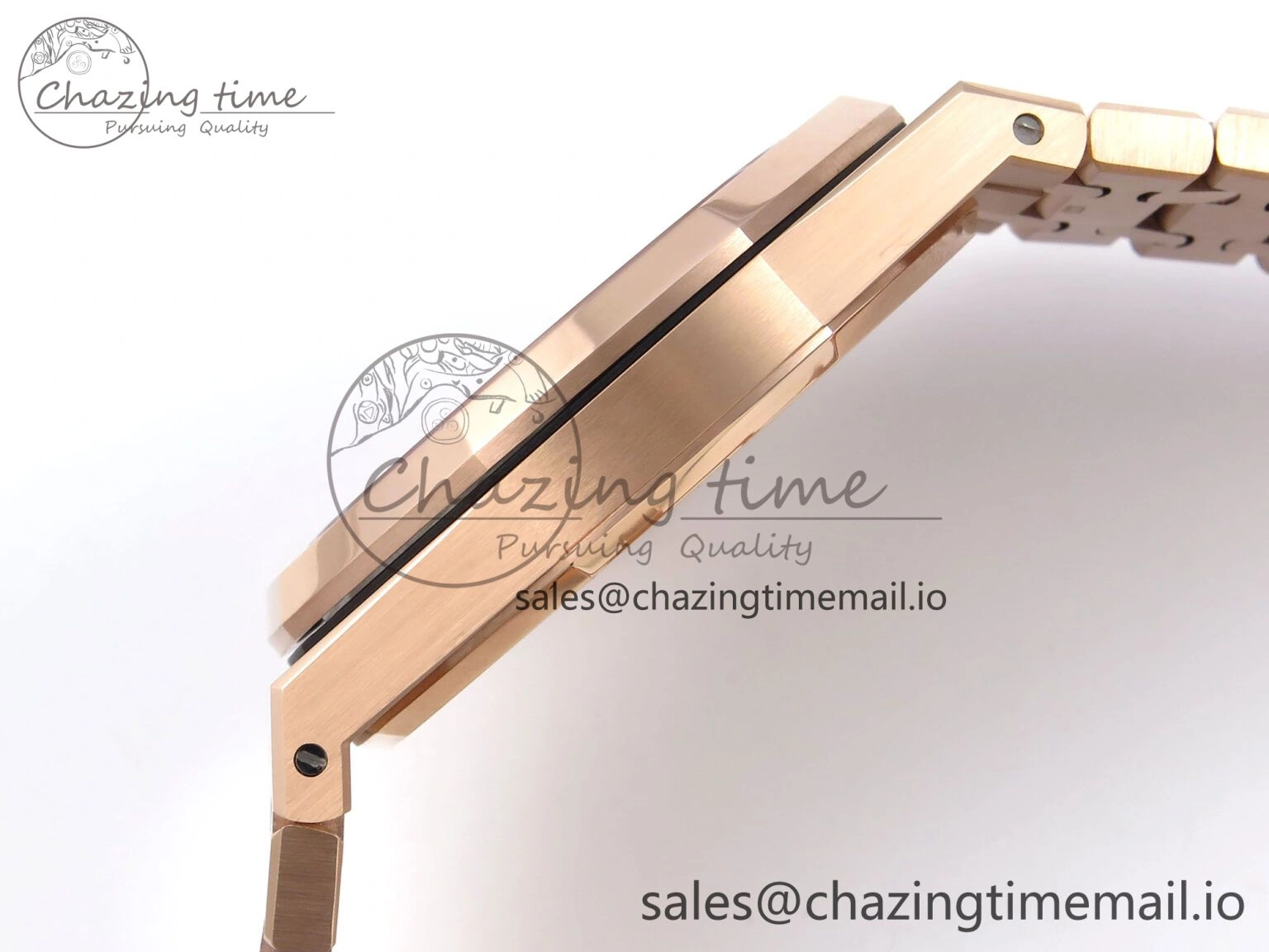 Tailored Royal Oak 41mm Openworked 15407 RG THBF 1:1 Best Edition on RG Bracelet SA3132 V 4377