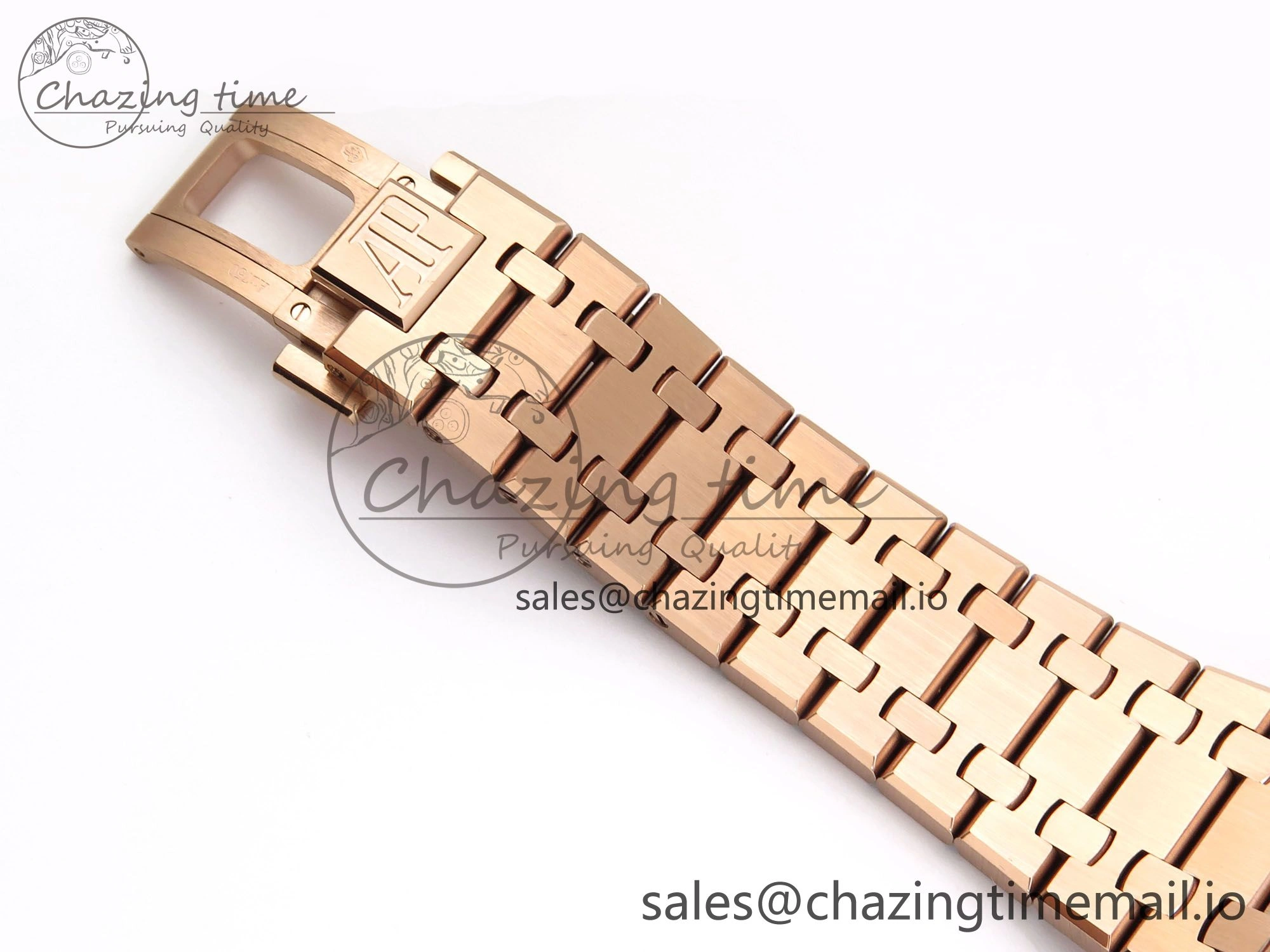 Royal Oak 41mm Openworked 15407 RG THBF 1:1 Best Edition on RG Bracelet SA Comfortable 4379