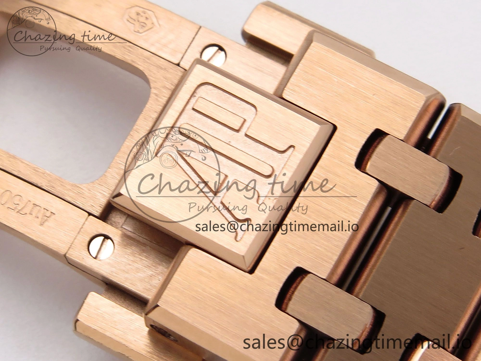 Royal Oak 41mm Openworked 15407 RG THBF 1:1 Best Edition on RG Bracelet SA Comfortable 4379