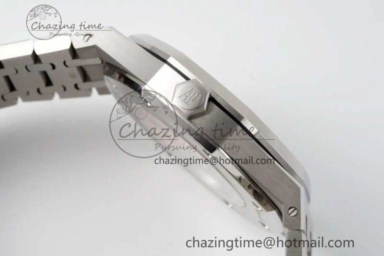 Royal Oak 41mm Openworked 15407 SS APSF 1:1 Best Edition on SS Bracelet A Sustainable 4773