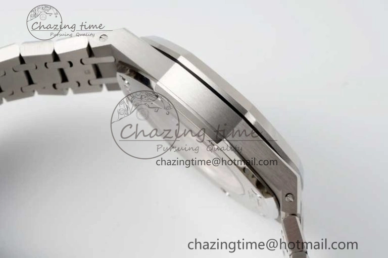 Royal Oak 41mm Openworked 15407 SS APSF 1:1 Best Edition on SS Bracelet A Sustainable 4773
