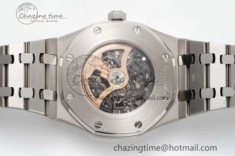 Royal Oak 41mm Openworked 15407 SS APSF 1:1 Best Edition on SS Bracelet A Sustainable 4773