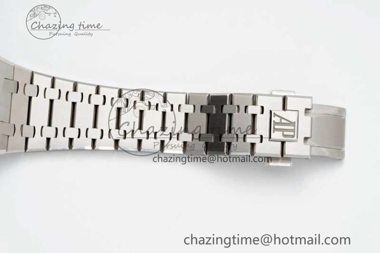 Royal Oak 41mm Openworked 15407 SS APSF 1:1 Best Edition on SS Bracelet A Sustainable 4773