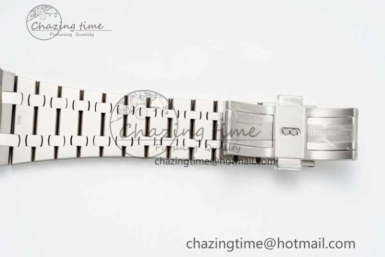 Royal Oak 41mm Openworked 15407 SS APSF 1:1 Best Edition on SS Bracelet A Sustainable 4773