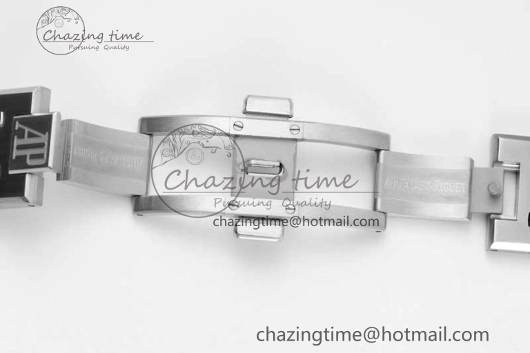 Royal Oak 41mm Openworked 15407 SS APSF 1:1 Best Edition on SS Bracelet A Sustainable 4773