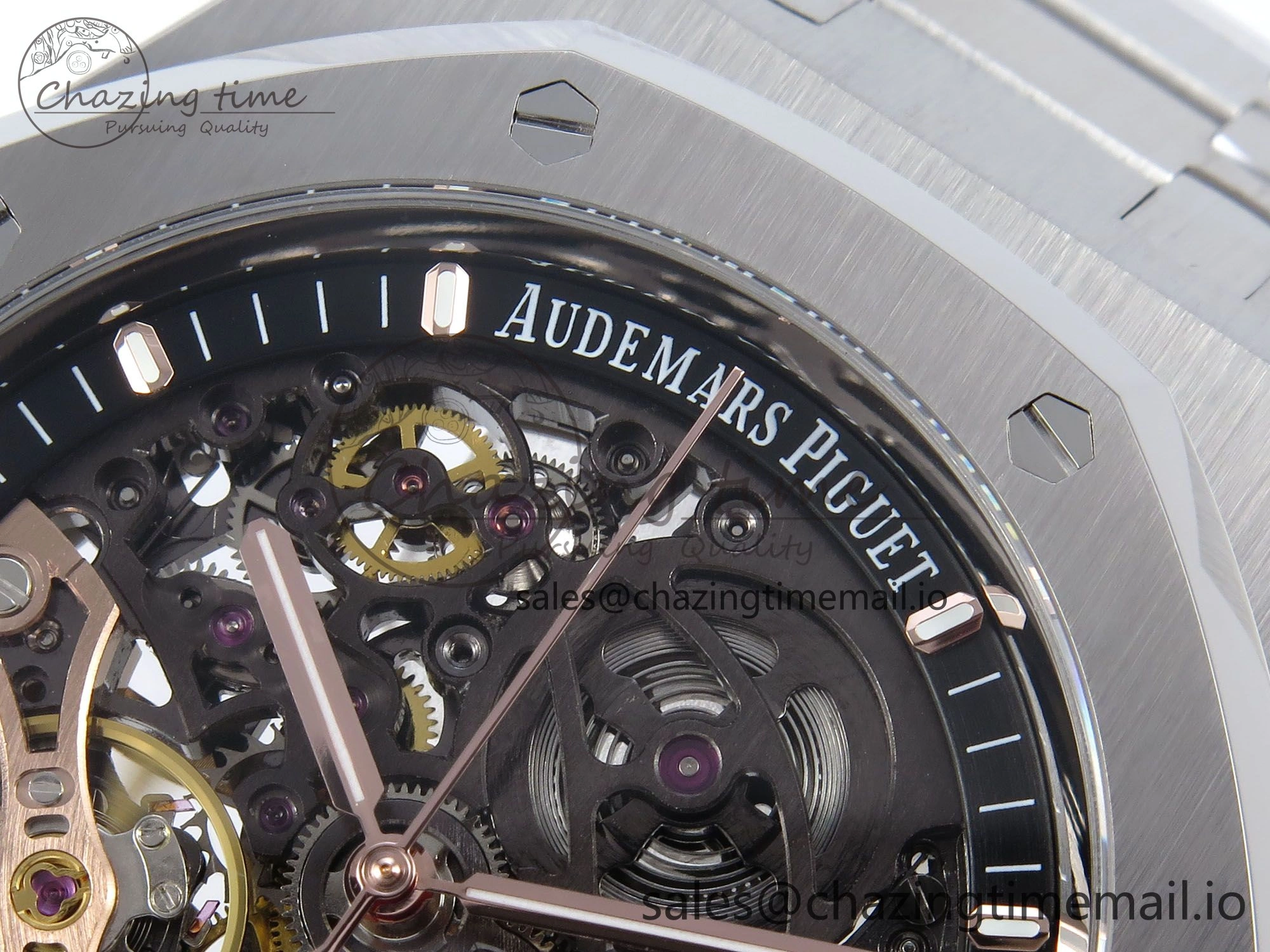 Royal Oak 41mm Openworked 15407 SS THBF 1:1 Best Edition on SS Bracelet SA3132 V Youthful 4376