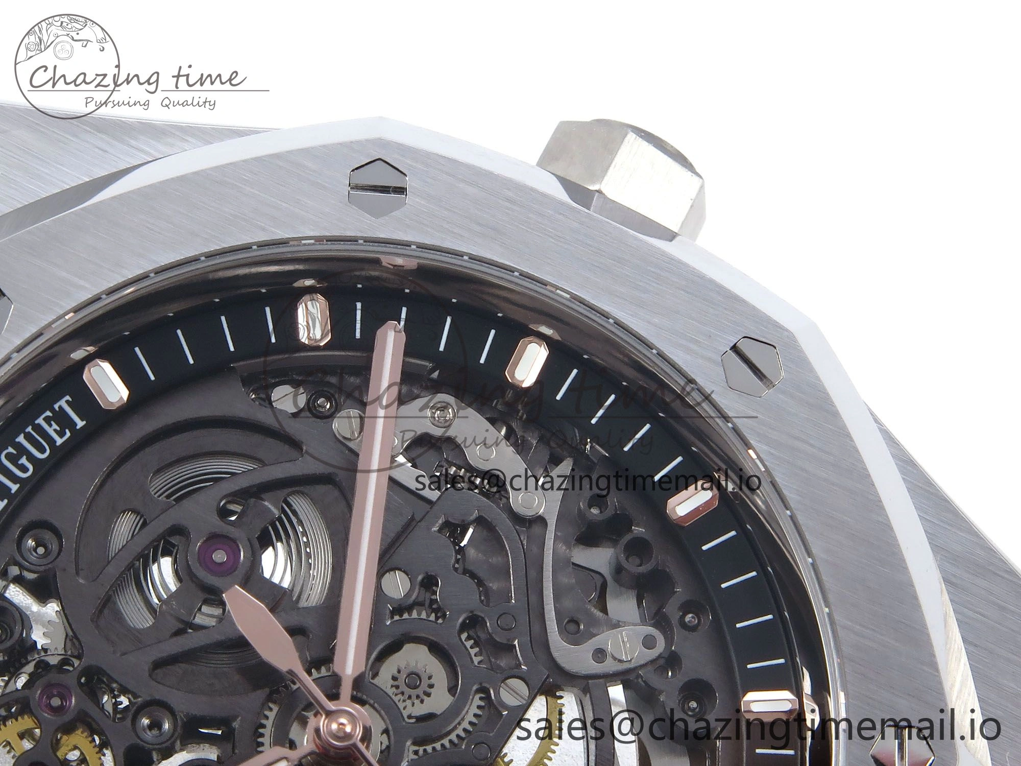 Royal Oak 41mm Openworked 15407 SS THBF 1:1 Best Edition on SS Bracelet SA3132 V Youthful 4376