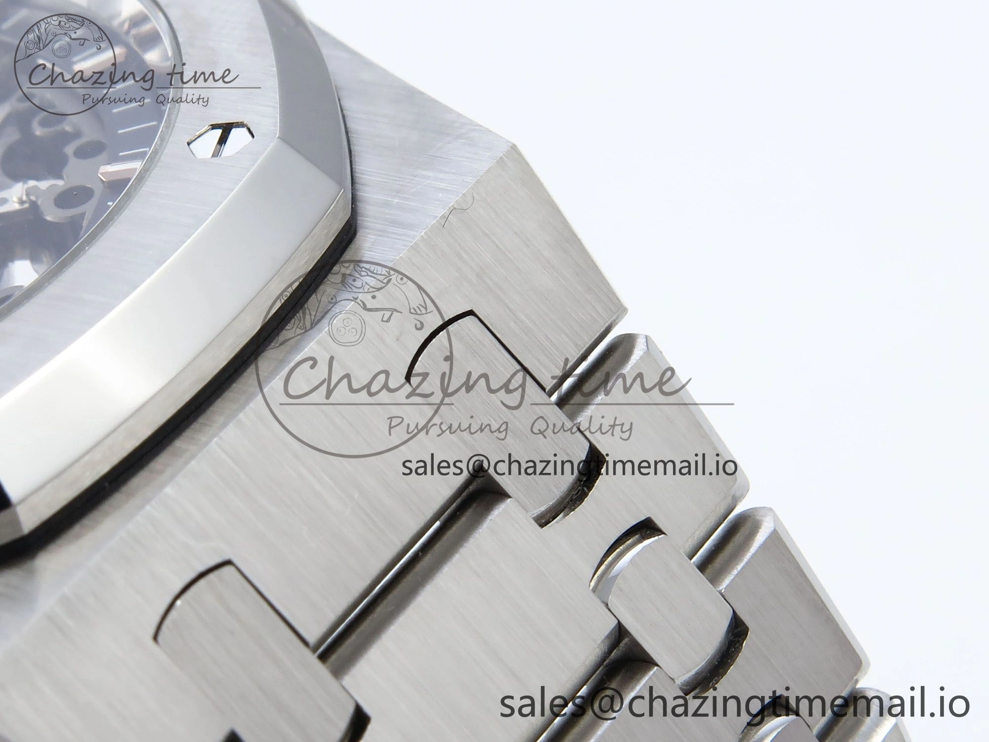 Royal Oak 41mm Openworked 15407 SS THBF 1:1 Best Edition on SS Bracelet SA3132 V Youthful 4376