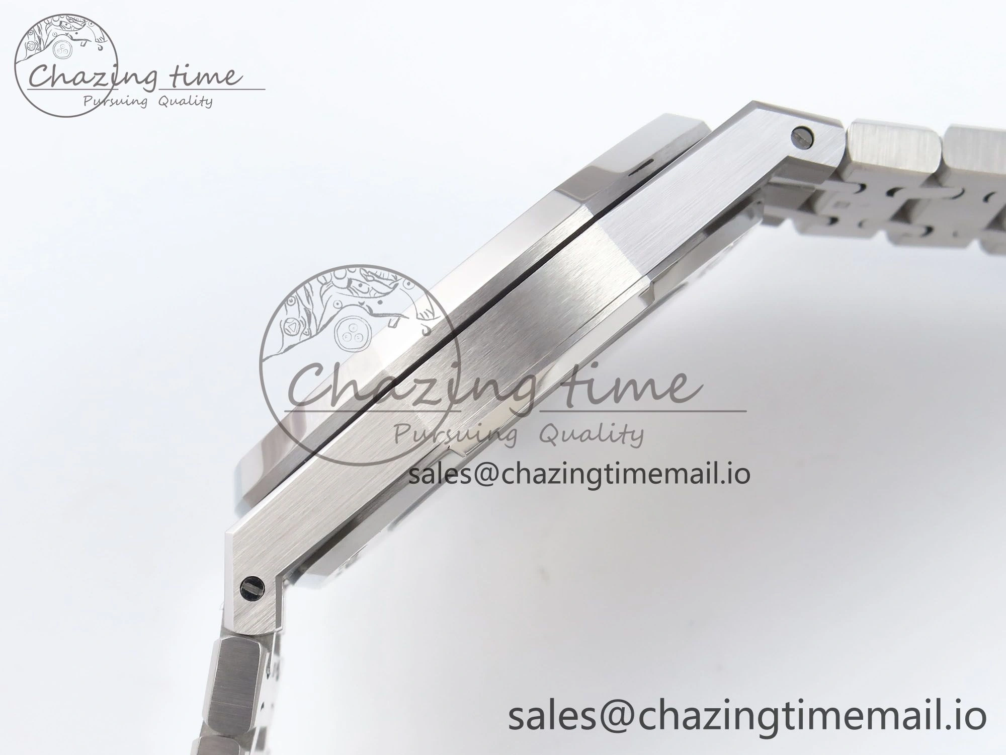 Royal Oak 41mm Openworked 15407 SS THBF 1:1 Best Edition on SS Bracelet SA3132 V Youthful 4376